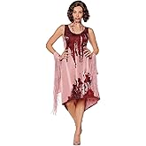 Spirit Halloween Sinners Adult Mary Bloody Dress Costume, Officially Licensed, Horror, 1950's Outfit