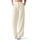 Willit Women's Work Pants Wide Leg Dress Pants High Waisted Casual Slacks Business Office Pants with Pockets