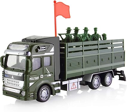 camion militar de juguete