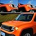 GTINTHEBOX Clear Lens Amber LED Lights Side Marker Turn Signal Clearance Lamps Update Kit for Jeep Renegade 2014 2015 2016 2017 2018,2 Pcs