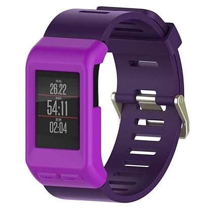 taottao reloj Slim silicona Carcasa para Garmin vivoactive ...