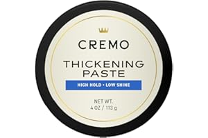 Cremo Hair - Premium Barber Grade Pomade, High Hold & Shine, Hair Styling, 4 Oz