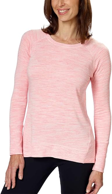 peach champion crewneck