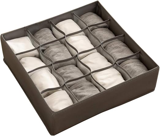 Amazon Com Alyer Foldable Fabric Drawer Organizer Divider Storage
