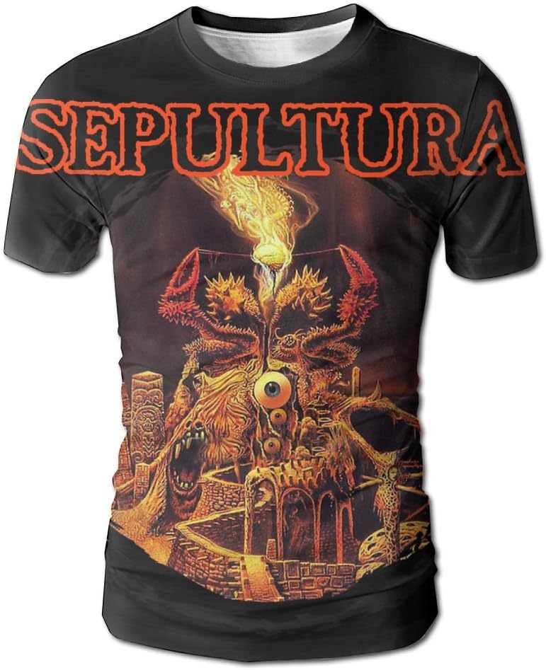 XINSHOU Sepultura Arise Men's 3D All Print Short Sleeve Tshirt