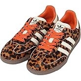 adidas Samba OG Womens Sneaker (Leopard Print Gum, 5.5)