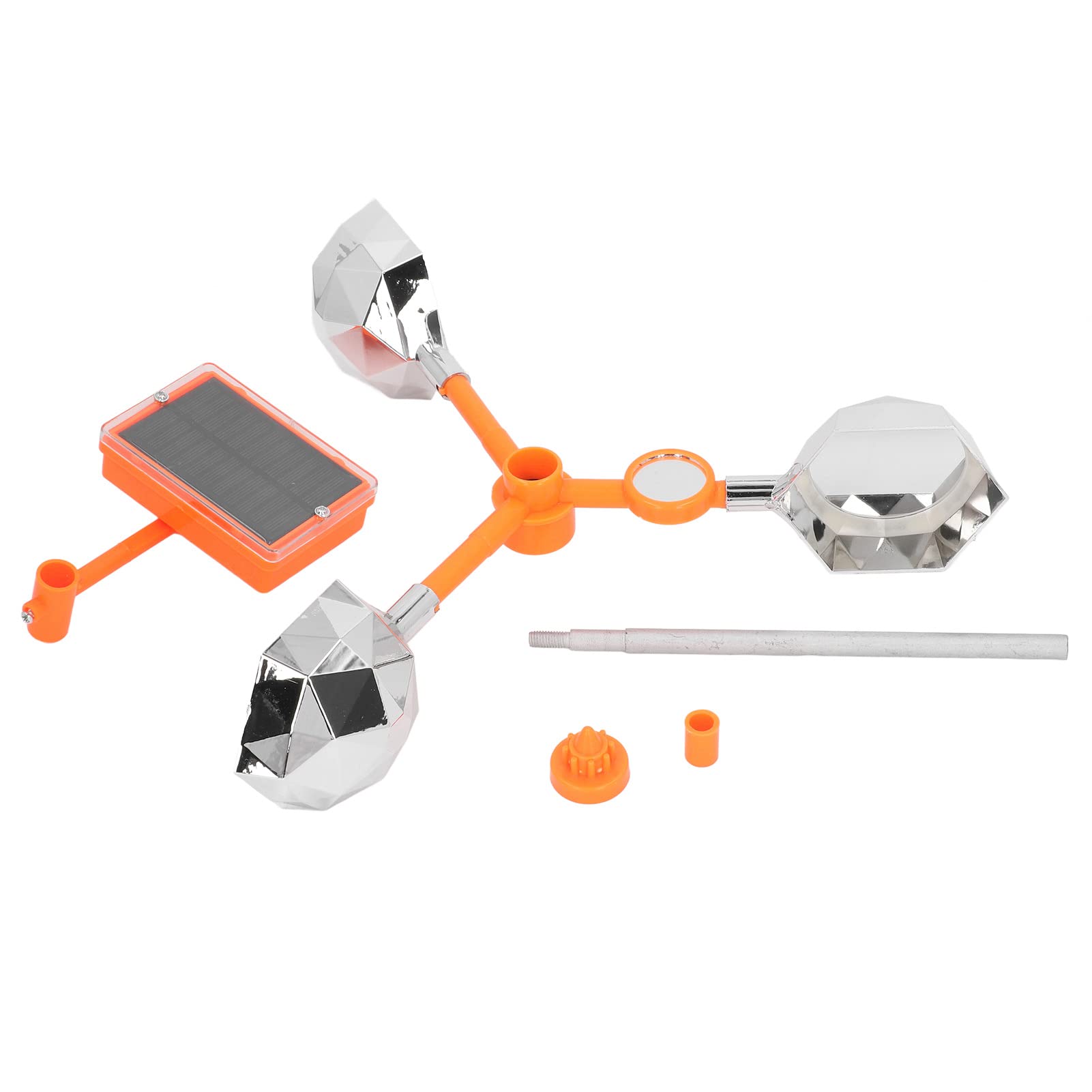 Solar Bird Flashing Deterrent Sound Light Bird Repeller 360 Degree Rotating Solar Bird Flashing Deterrent for Farm