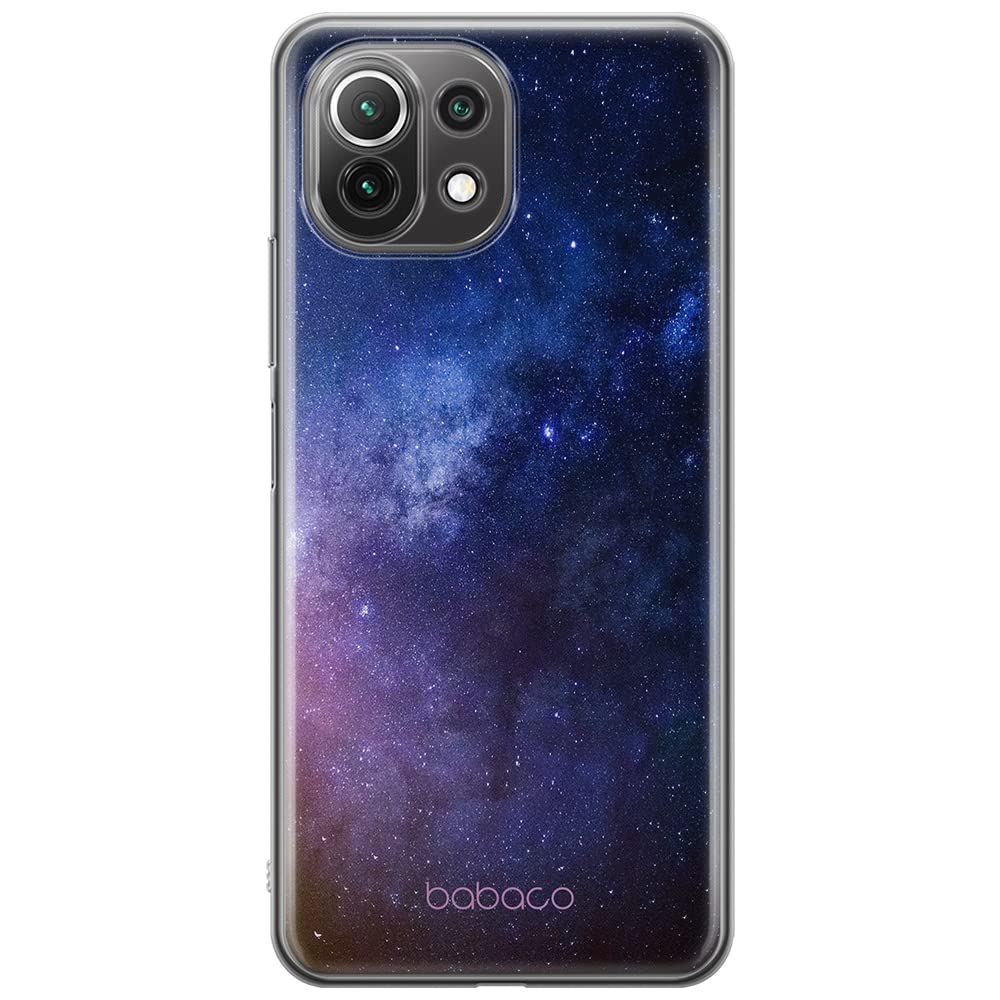 Babaco ERT GROUP mobile phone case for Xiaomi 11 Lite 4G/5G original and officially Licensed pattern Nature 003, case made of TPU