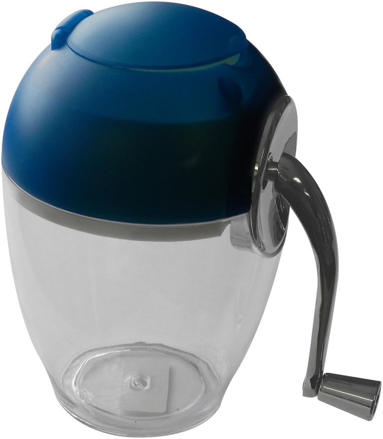 Ice Crusher with Handle and Blue Top Bartending Tool