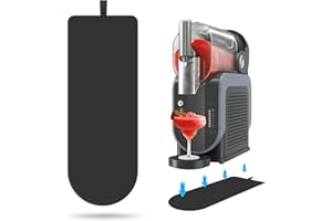 Xykzra Sliding Pad for Ninja SLUSHi Machine FS301, Anti Slip Base Sliding Mat for Fast Moving, with Hanging Strap, Accessories Fit for Ninja Slushie Machine, Black