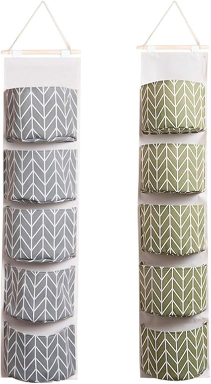 2 Stücke Mauer Hängend lagerung Tasche, Wasserdicht Über Das Tür