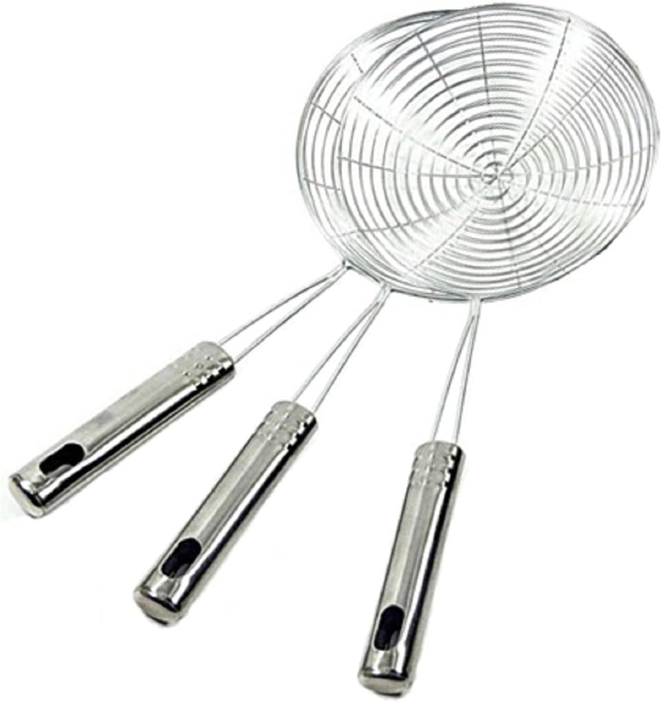 Buy Kuber Industries™ Deep Fry/Mesh Strainer/Jhara/Puri Strainer Set of
