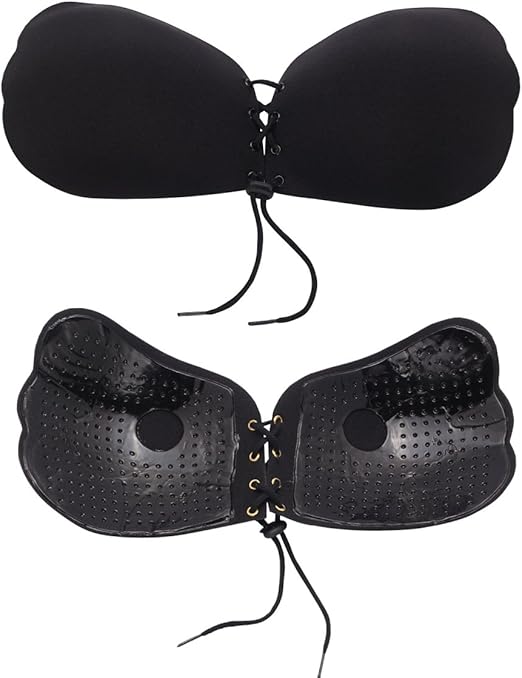 lttcbro Self Adhesive Bra Push Up Strapless Bras Invisible