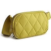 Vera Bradley Women's Featherweight Woodward Small Belt Bag, Leaf Me Not Paisley, One Size