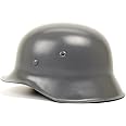 German WWII M42 Steel Helmet- Stahlhelm 42 WW2 M1942- Extra Large Shell- Size 70