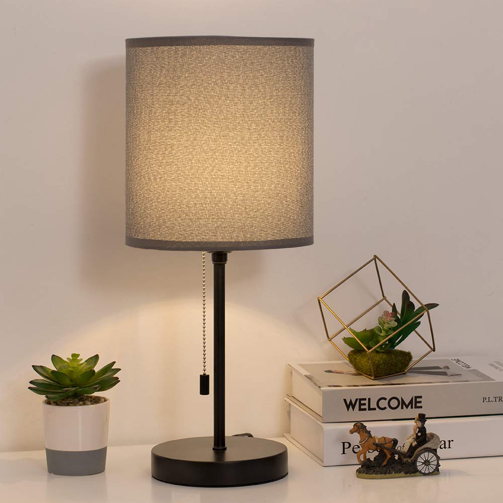 Best incandescent table lamp gray