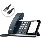 Yealink MP45 Microsoft Teams Certified USB Desk Phone,Cost-Effective Alternative to MP50,NOT SIP/VoIP Phone | Plug&amp;Play via USB-A/C Cable | Powered by Computer | Dedicated for Teams &amp; Skype
