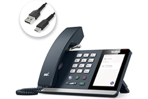 Yealink MP45 Microsoft Teams Certified USB Desk Phone,Cost-Effective Alternative to MP50,NOT SIP/VoIP Phone | Plug&Play via USB-A/C Cable | Powered by Computer | Dedicated for Teams & Skype