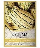 Gardeners Basics, Delicata Squash Seeds for