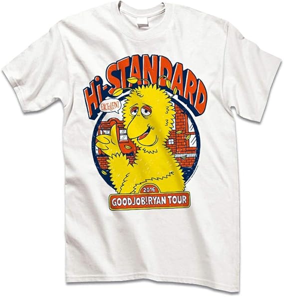 Amazon Hi Standard Punk ロック アメリカ 流行 欧米風 音楽 Tシャツ メンズ レディース 夏服 トップス 半袖 無地 通気性 ファッション ゆったり Tシャツ カットソー 通販