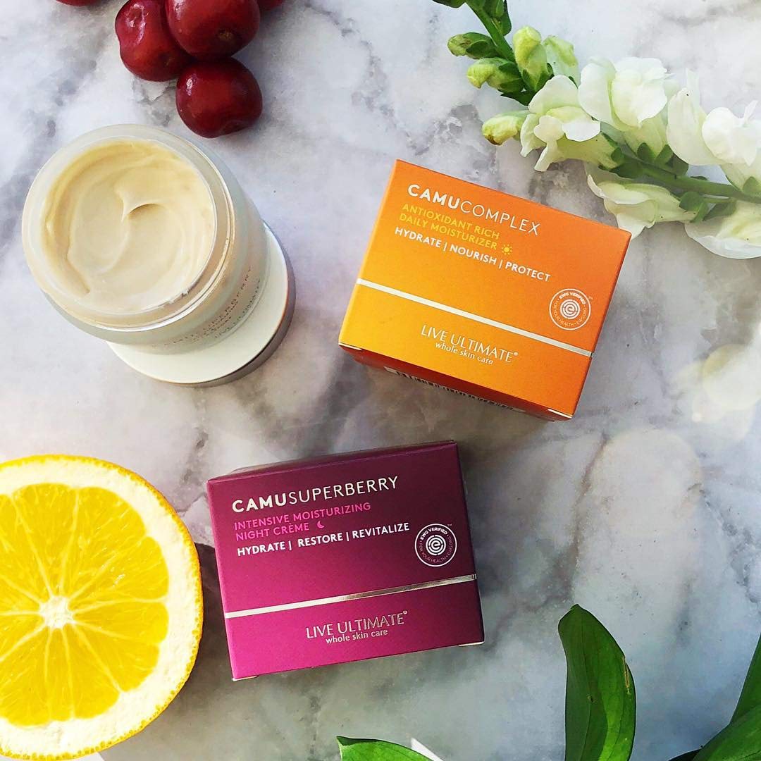 live ultimate camu complex antioxidant rich daily moisturizer