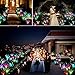Sunshine Solar Garden Lights Outdoor，Upgraded Version of Solar Stake Lights Multi-Color Changing LED Butterfly Lights for Garden Decorations, Yard Art, Corridors, Streets, Lawns 1 Pack