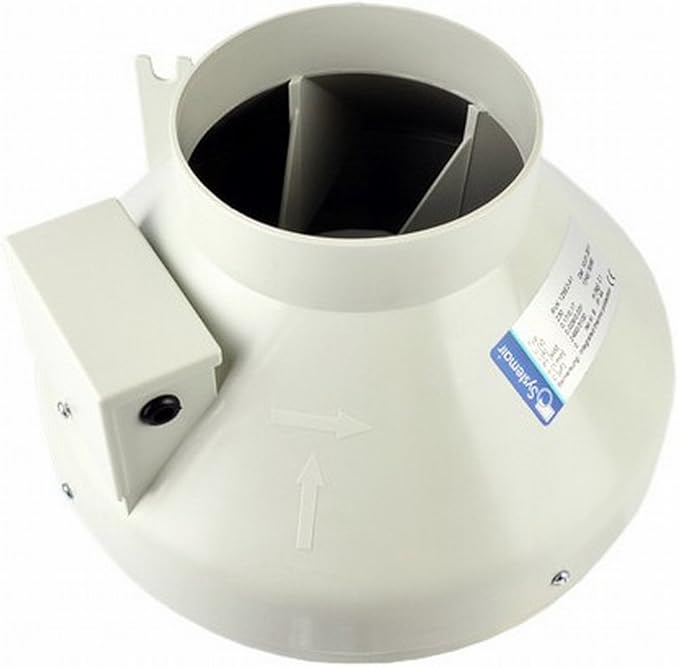 Inline Silent RVK/LTI small extraction fan 125mm 5" 225m3 / hour Amazon.co.uk Garden & Outdoors