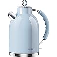 Electric Kettle, ASCOT Electric Tea Kettle, Stainless Steel Kettle Water Boiler, Fast Boiling Kettle, 1.5L, 1500W, BPA-Free, Cordless, Automatic Shutoff, Boil-Dry Protection, Blue