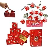 YYPLIAN Surprise Box Gifts, 20PCS Exploding Money Boxes for Christmas, Xmas Pop Up Boxes