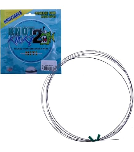 Amazon.com : Knot 2 Kinky Aquateko NT00815C : Fishing Leaders