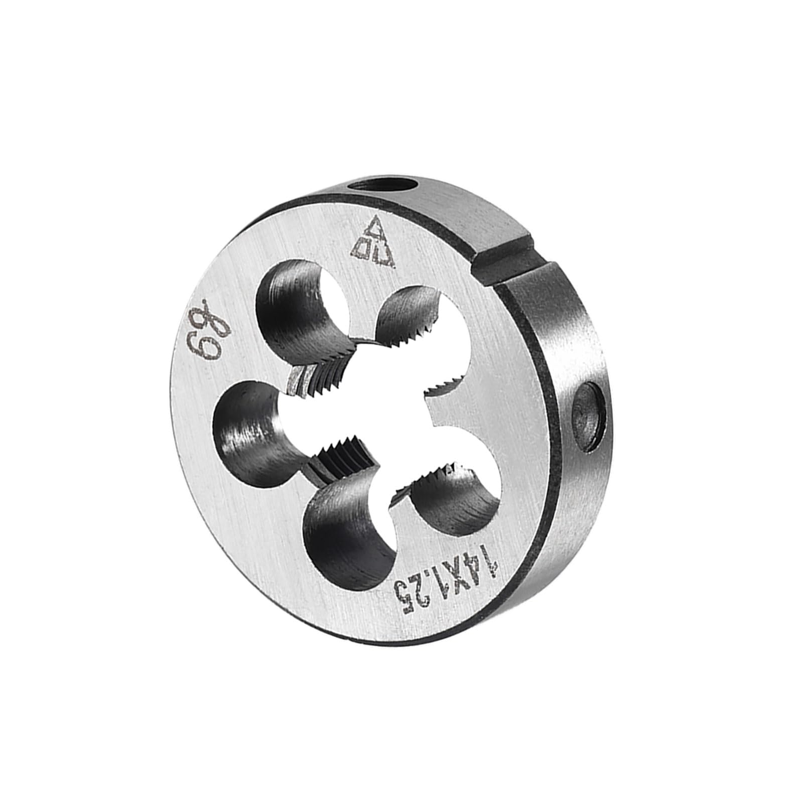 CoCud Metric Adjustable Round Die, M14 X 1.25, Alloy Steel Thread Right Hand Threading Die - (Applications: for Processing External Threads for Metal Plastic)
