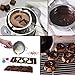 AxeSickle 18/8 Stainless Steel Chocolate Melting Pot Flat Bottom, Baking Tools
