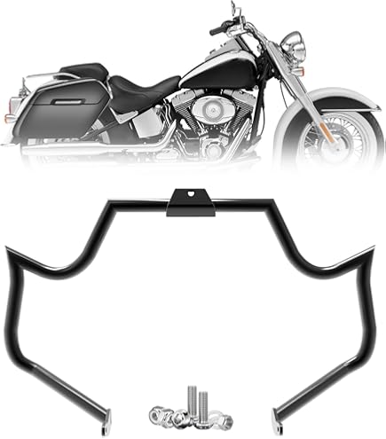Amazon.com: Bravema 1.5 inch Fat Crash Bar Motorcycle Engine Guard