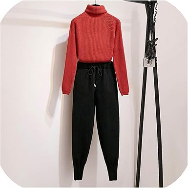 velvet sweater and pants