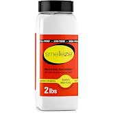 SMELLEZE Vomit Clean Up Powder &amp; Blood Body Fluid Solidifier - 2 lb. Bottle | Solidifier Deodorizer: 2 lb. Instantly Absorb &amp; Solidify Urine, Blood &amp; Bio Waste for Medical, Tattoo &amp; Pet Mess Cleanup
