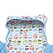 Luxja Baby Waterproof Sleeved Bib, Long Sleeve Bib for Toddler (6-24 Months), Cute Owl