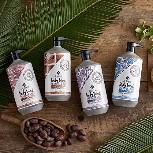Alaffia Everyday Shea Body Wash - Naturally Helps Moisturize and Cleanse without Stripping Natural Oils with Shea Butter, Neem, and Coconut Oil, Fair Trade, Lavender, 16 oz