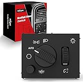 Nilight Headlight Dimmer Switch for 2003-2006 Chevy Silverado GMC Sierra | 2003 2004 2005 2006 Cadillac Escalade Avalanche Suburban 1500 2500 Tahoe Yukon XL 1500 2500 Hummer H2 Warm White LED Light