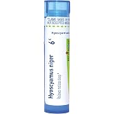 Boiron Hyoscyamus Niger 6C Homeopathic Medicine for Restless Sleep - 80 Pellets