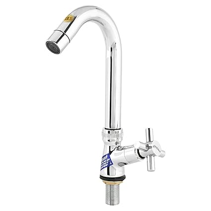 SBD Chrome Finishing Swan Neck Tap for Kitchen/Bathroom