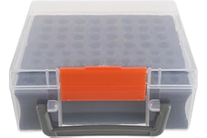 CONGARTENO Battery Recycling Box Portable Small Battery Disposal Container Storage Case Home Organization