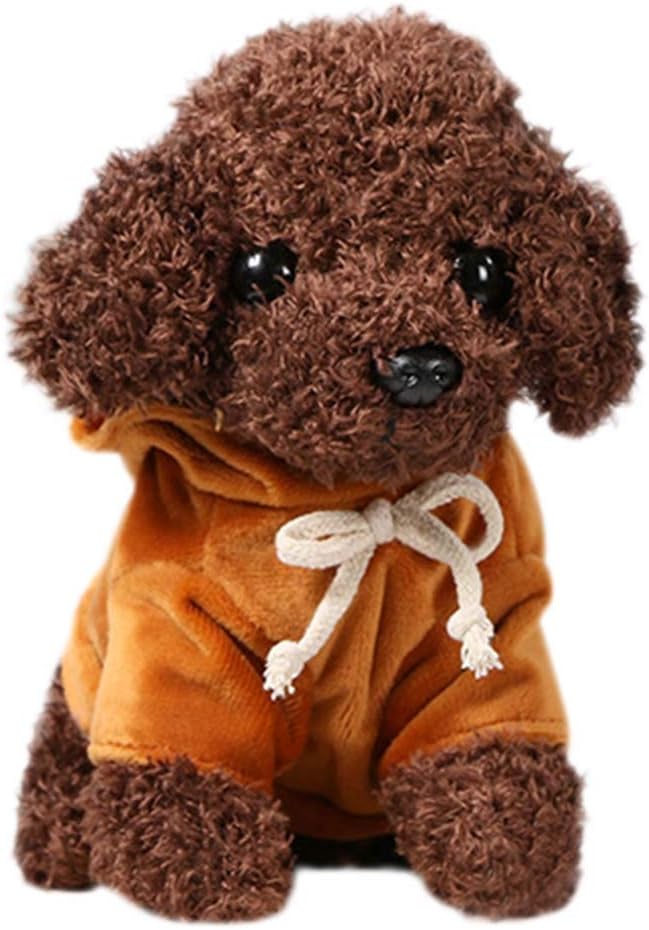 Realistic Teddy Dog Lucky, Simulation Dog Toy Dog Puppy Lifelike Stuffed Companion Toy Pet Dog