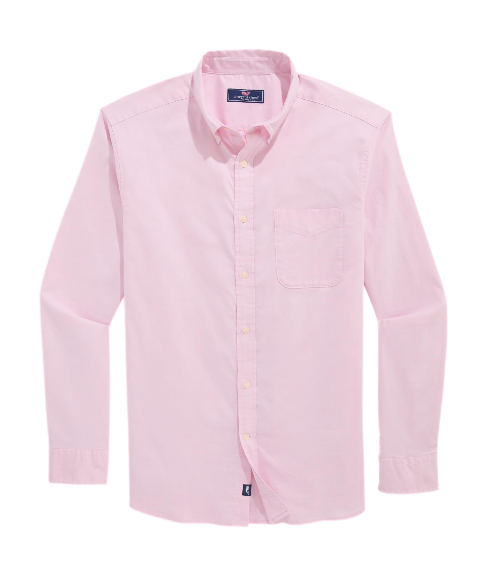 Vineyard Vines Seawall Solid Oxford Shirt, Flamingo, M