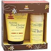 The Naked Bee Orange Blossom Honey Serious Restoration For Hands & Feet Gift Set