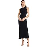 Donna Morgan Sleeveless Maxi Keyhole Back, Cocktail Events and Wedding Guest Work Dresses for Women