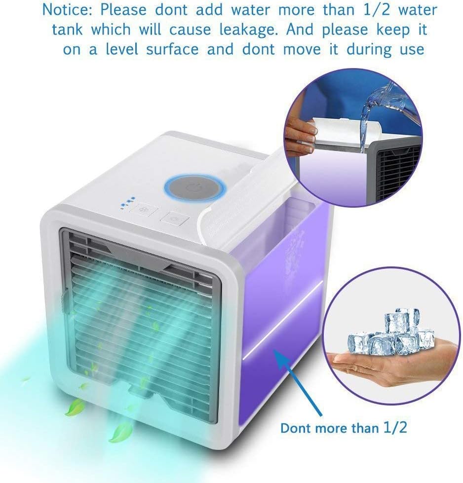 USB Portable Cooling Air Conditioner Air Cooler Desktop Cooling Fan for