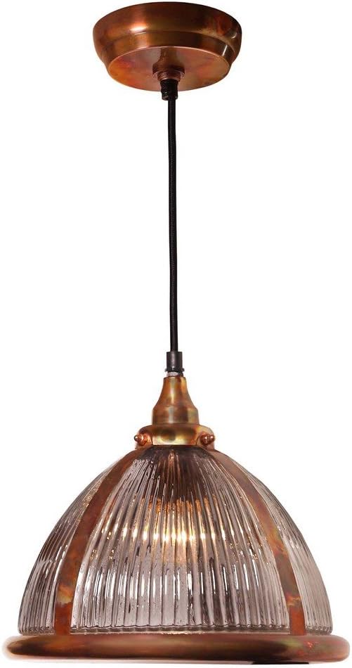 Kenroy 93183FCOP Capulet - One Light Small Pendant, Flamed Copper Finish with Flamed Copper Shade
