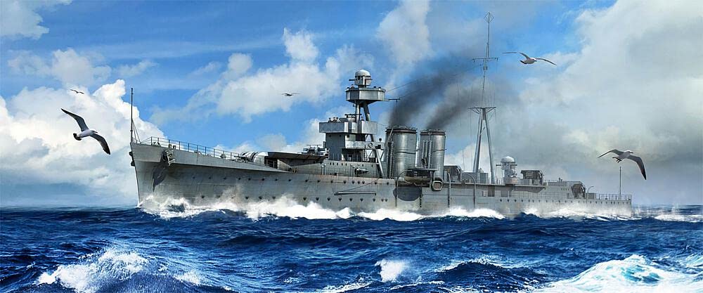 Trumpeter TRU05362 1/350 HMS Calcutta Plastic Model kit, Multicolor