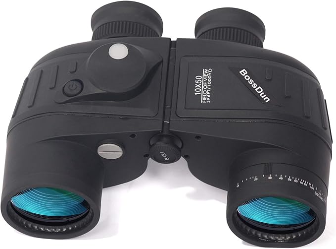 BOSSDUN 10X50 Marine Binoculars for Adults Waterproof Amazon.co.uk