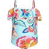 La Blanca baby-girls Off Shoulder Ruffle One Piece Swimsuit
